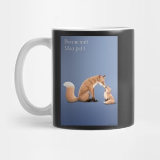 Mum Fox and his kit Mug